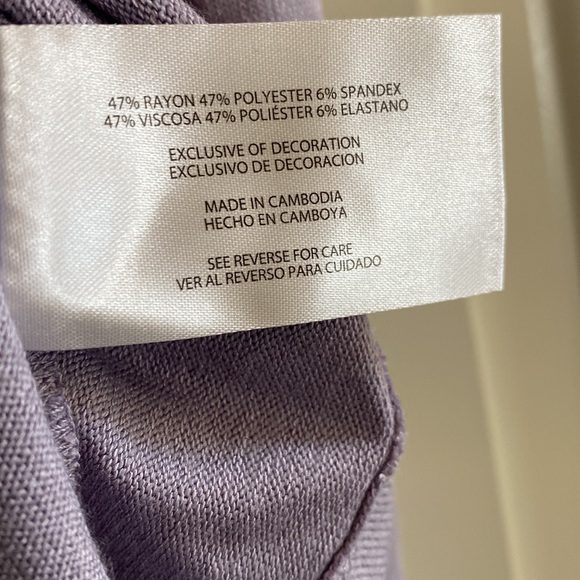 Banana Republic long sleeve top NWOT - Picture 5 of 6